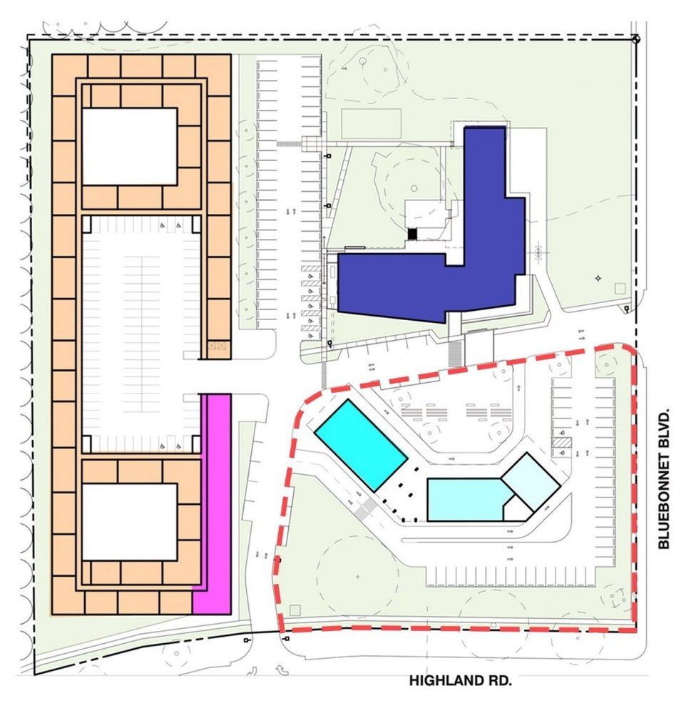 Building 2 @Highland - Office, Restaurant, Retail Space Available: 2 Smart Way, Baton Rouge, LA 70810